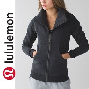 lululemon athletica Charcoal Gray Full‑Zip Jacket